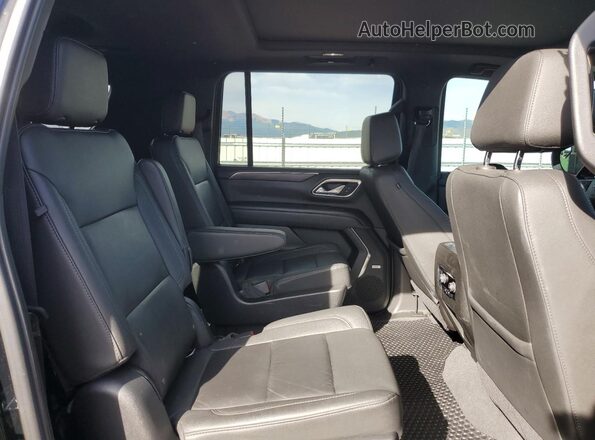 1GNSKDKD2MR457654 2021 CHEVROLET SUBURBAN Black Rear interior view