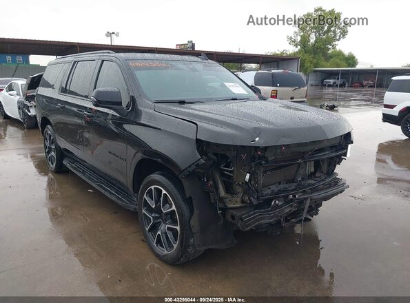 1GNSKEKD3NR231663 2022 CHEVROLET SUBURBAN Black Przód prawy