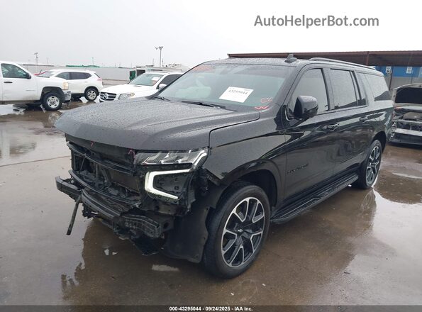 1GNSKEKD3NR231663 2022 CHEVROLET SUBURBAN Black Przód lewy