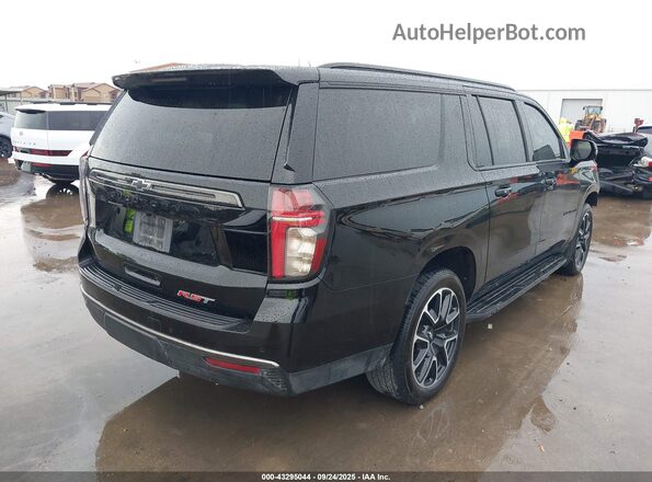 1GNSKEKD3NR231663 2022 CHEVROLET SUBURBAN Black Tył prawy