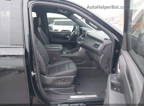 1GNSKEKD3NR231663 2022 CHEVROLET SUBURBAN Black Widok wnętrza z przodu
