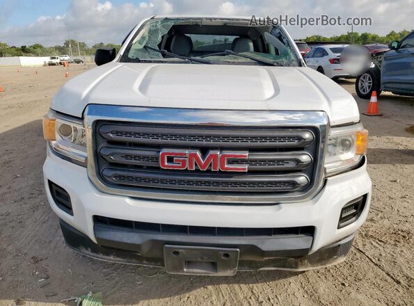 1GTG5BEN6H1282067 2017 GMC CANYON White Front view