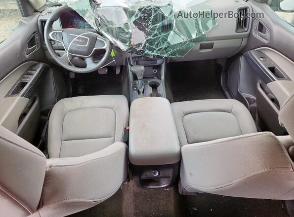 1GTG5BEN6H1282067 2017 GMC CANYON White Dashboard view