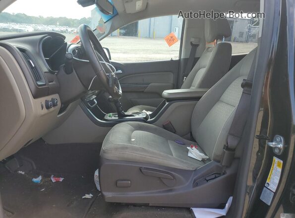 1GTG6CEN6H1250366 2017 GMC CANYON Black Вид салону спереду