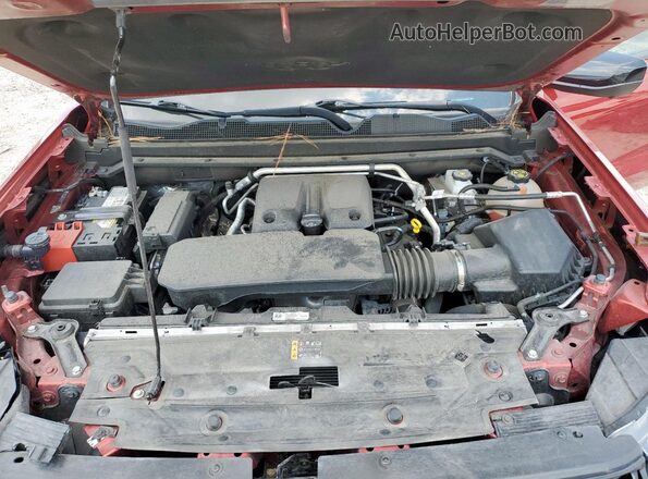 1GTP5BEK4P1265952 2023 GMC CANYON Красный Вид задней части салона