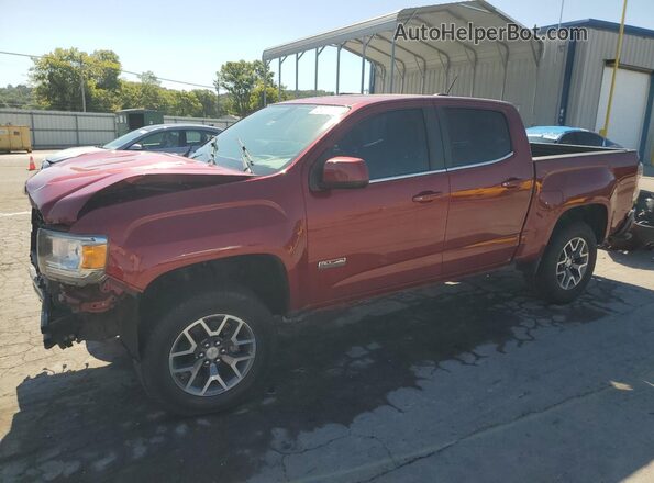 1GTP6CE19H1307012 2017 GMC CANYON Red Przód lewy