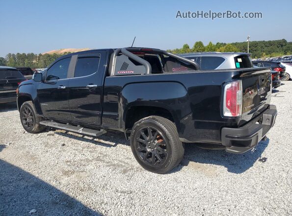 1GTP6EE15H1210322 2017 GMC CANYON Черный Задняя левая четверть