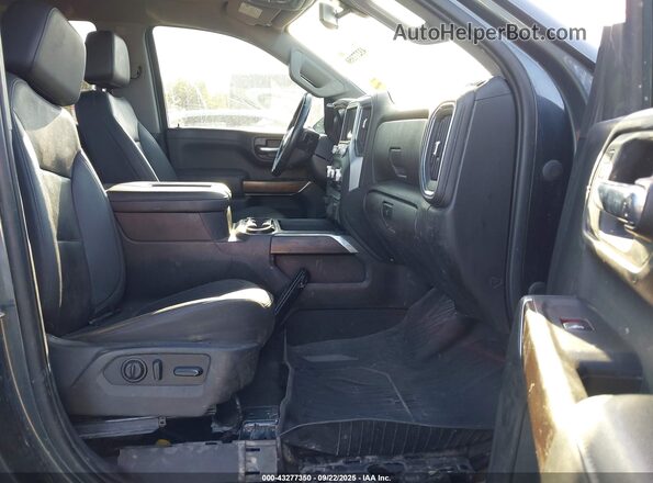 1GTP8DEDXNZ204267 2022 GMC SIERRA Blue Front interior view