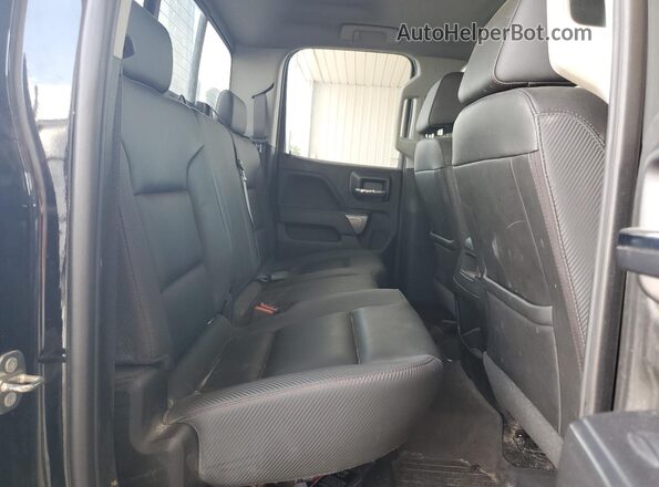 1GTV2NEC2JZ360013 2018 GMC SIERRA Black Rear seats view