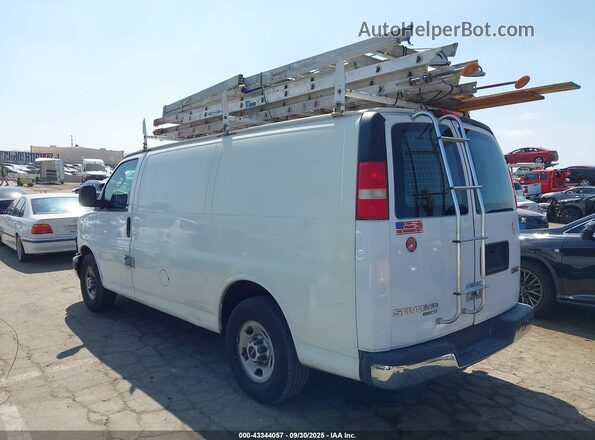 1GTW7AFF1G1904144 2016 GMC SAVANA 2500 Белый Задняя левая четверть