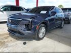 2024 Cadillac Xt4 Fwd Luxury Синий vin: 1GYAZAR45RF202276