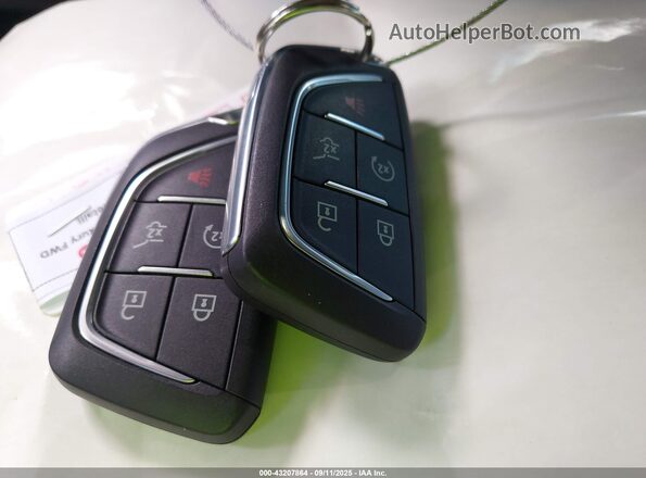 1GYAZAR45RF202276 2024 CADILLAC XT4 Синий Вид панели приборов