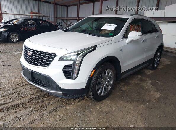 1GYFZDR40MF011378 2021 CADILLAC XT4 Белый Передняя левая четверть