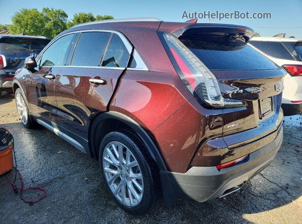 1GYFZDR40MF036894 2021 CADILLAC XT4 Burgundy Tył lewy