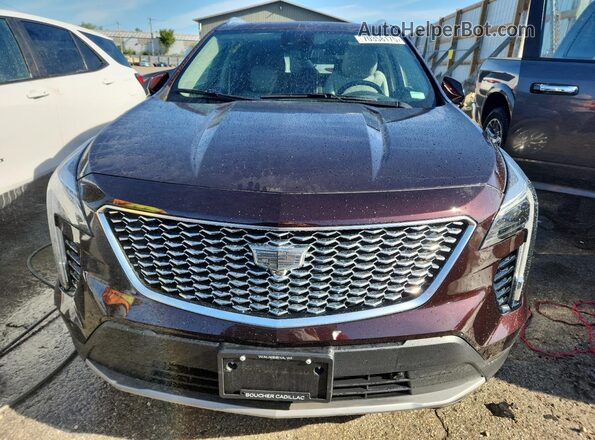 1GYFZDR40MF036894 2021 CADILLAC XT4 Burgundy Widok z przodu
