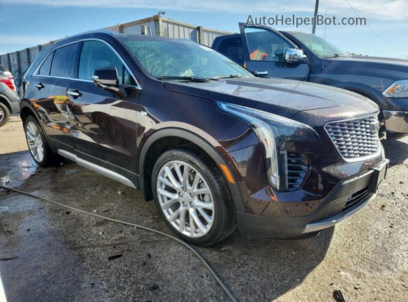 1GYFZDR40MF036894 2021 CADILLAC XT4 Burgundy Przód prawy