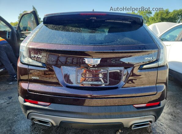 1GYFZDR40MF036894 2021 CADILLAC XT4 Burgundy Widok z tyłu