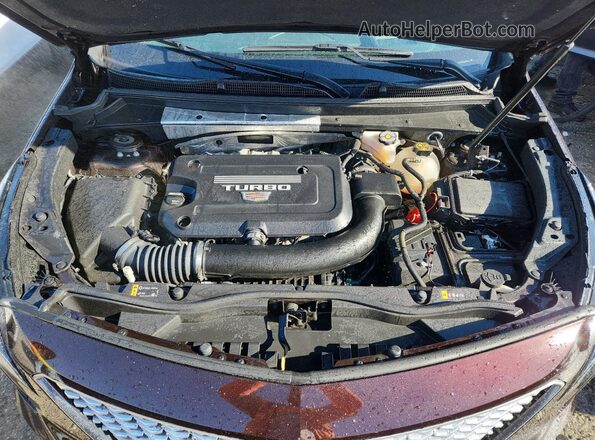 1GYFZDR40MF036894 2021 CADILLAC XT4 Burgundy Widok komory silnika