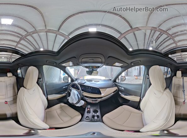 1GYFZDR40RF243213 2024 CADILLAC XT4 Silver Панорамний вид салону 360°