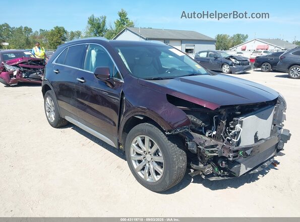 1GYFZDR41LF111066 2020 CADILLAC XT4 Фиолетовый Передняя правая четверть