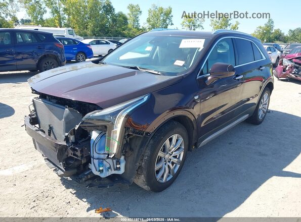 1GYFZDR41LF111066 2020 CADILLAC XT4 Фиолетовый Передняя левая четверть