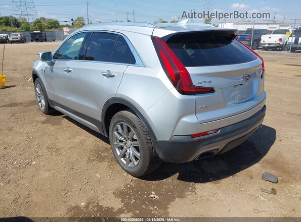 1GYFZDR45MF011182 2021 CADILLAC XT4 Silver უკანა მარცხენა