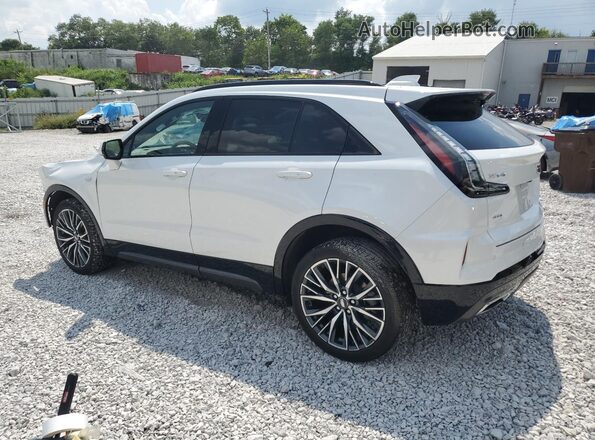 1GYFZFR47RF163449 2024 CADILLAC XT4 White Trasero izquierdo