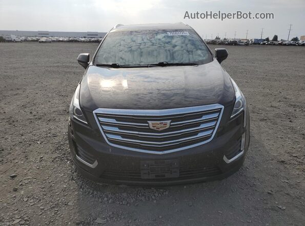 1GYKNARS0JZ191866 2018 CADILLAC XT5 Черный Вид спереди