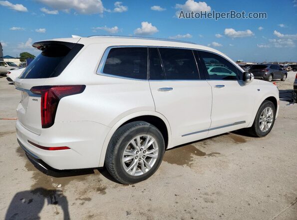 1GYKPAR47MZ146858 2021 CADILLAC OTHER Белый Задняя правая четверть