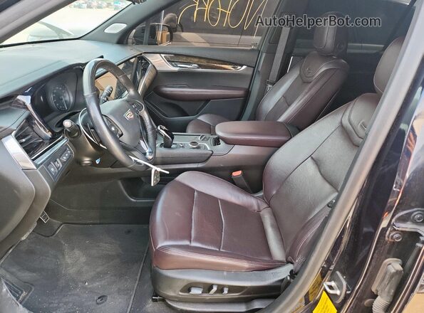 1GYKPCRS4MZ186440 2021 CADILLAC OTHER Черный Вид салона спереди