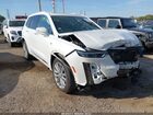 2020 Cadillac Xt6 Awd Premium Luxury White vin: 1GYKPDRS6LZ133355