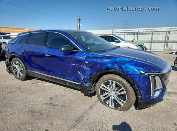 1GYKPPRL4RZ100874 2024 CADILLAC OTHER Blue წინა მარჯვენა