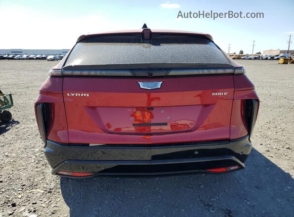 1GYKPWRL6RZ122434 2024 CADILLAC OTHER Red Vista trasera