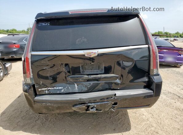 1GYS3KKJ9LR111996 2020 CADILLAC ESCALADE Black უკანა ხედი