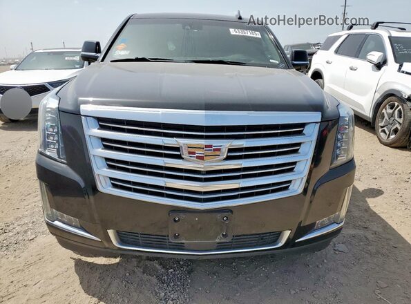 1GYS3KKJ9LR111996 2020 CADILLAC ESCALADE Black წინა ხედი