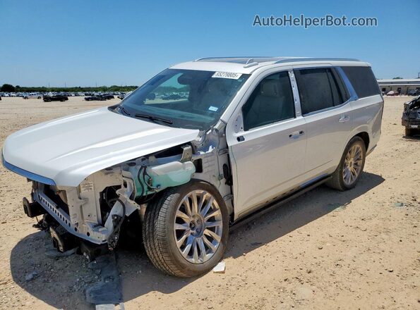 1GYS4CKL8RR397305 2024 CADILLAC ESCALADE Белый Передняя левая четверть