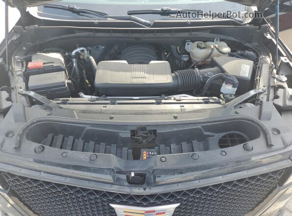 1GYS4EKL7MR337911 2021 CADILLAC ESCALADE Black Вид підкапотного простору
