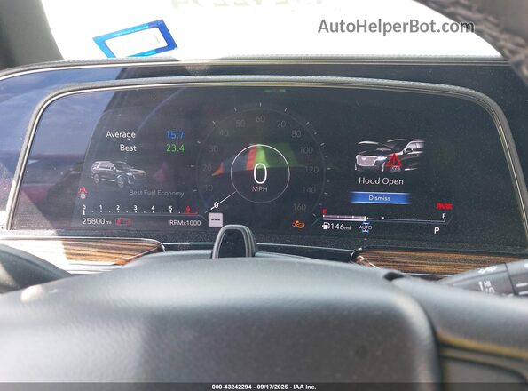1GYS4KKL1PR207884 2023 CADILLAC ESCALADE Черный Вид задних сидений