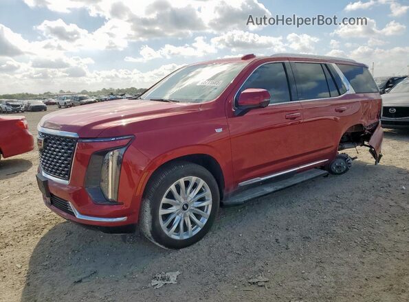 1GYS8ARL2SR227199 2025 CADILLAC ESCALADE Красный Передняя левая четверть