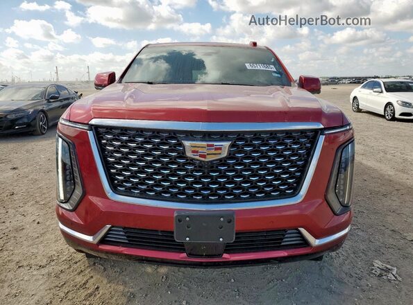 1GYS8ARL2SR227199 2025 CADILLAC ESCALADE Красный Вид спереди