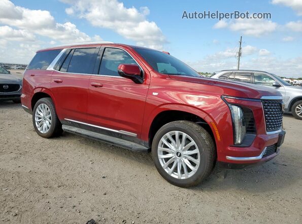 1GYS8ARL2SR227199 2025 CADILLAC ESCALADE Красный Передняя правая четверть