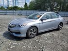 2017 Honda Accord Lx Silver vin: 1HGCR2F33HA234530