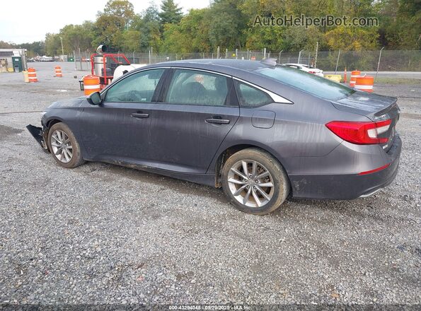 1HGCV1F10MA035174 2021 HONDA ACCORD Серый Задняя левая четверть