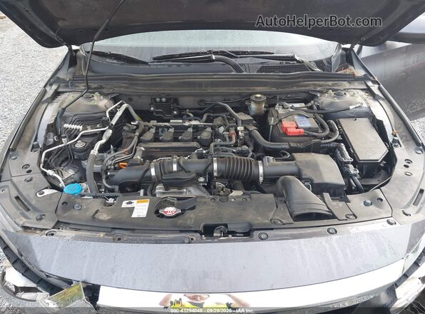 1HGCV1F10MA035174 2021 HONDA ACCORD Серый Вид сзади
