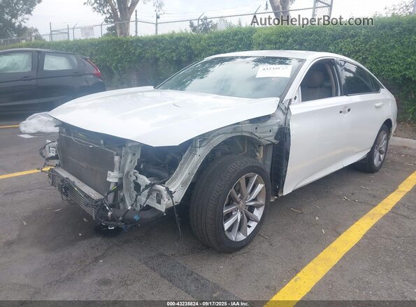 1HGCV1F13MA033015 2021 HONDA ACCORD Белый Вид спереди