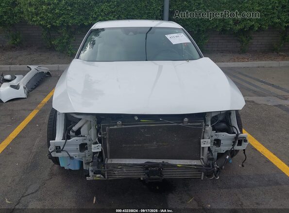 1HGCV1F13MA033015 2021 HONDA ACCORD Белый Вид задней части салона