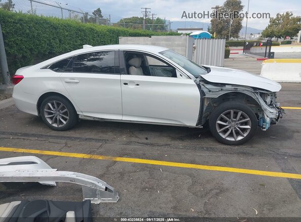 1HGCV1F13MA033015 2021 HONDA ACCORD Белый Панорамный вид салона 360°