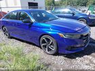 2022 Honda Accord Sport Blue vin: 1HGCV1F30NA031015