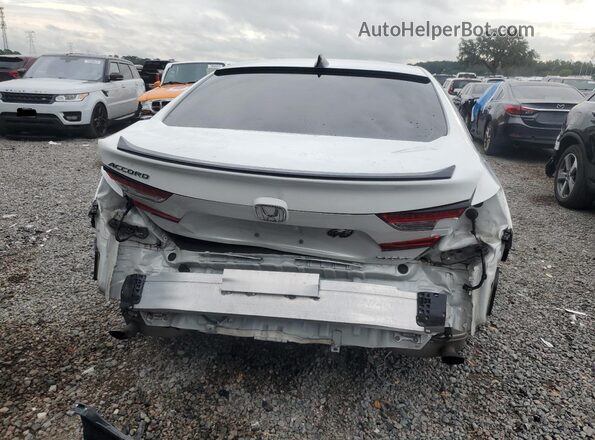 1HGCV1F37NA083452 2022 HONDA ACCORD Белый Вид сзади