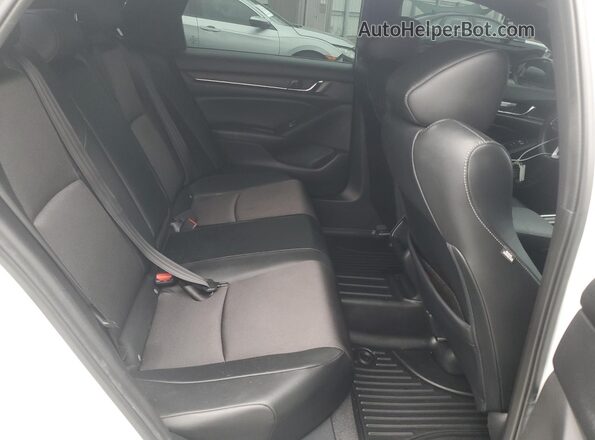 1HGCV1F37NA083452 2022 HONDA ACCORD Белый Вид задних сидений